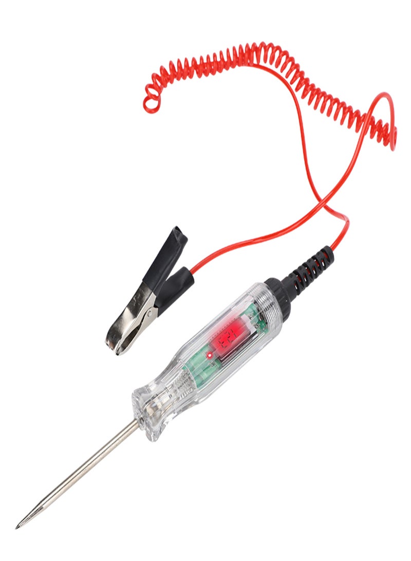 Car Test Pen LCD Display Circuit On-off Voltage and Poles Detection Pen Battery Voltage Tester Fuse Testing Device - Image 1