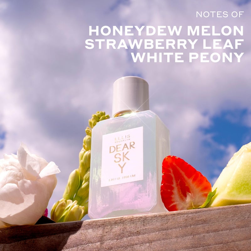 Ellis Brooklyn DEAR SKY Eau de Parfum â€“ Fruity Floral Perfume for Women, Honeydew Melon, White Peony & Upcycled Cedarwood, Clean, Vegan, Cruelty-Free Fragrance, Made in the USA, 10ml / 0.33oz - Image 2