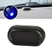 Onerbuy Solar Power Simulated Car Alarm LED Light AntiTheft Warning Lights Flashing Security Lamp Blue Pack of 1 - Image 2