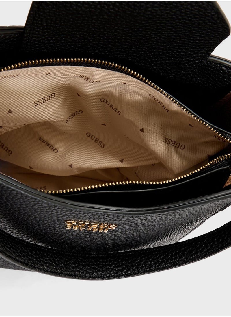 GUESS Brenton Girlfriend Satchel  - Image 5