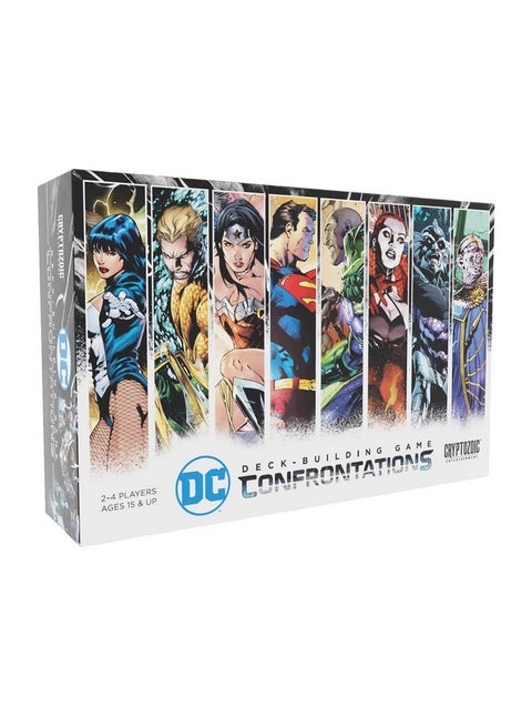 DC Deck-Building Game: Confrontations - Exciting 2v2 Format - Eight Iconic DC Characters to Play - Standalone, Compatible with Full DC Deck-Building Game Series