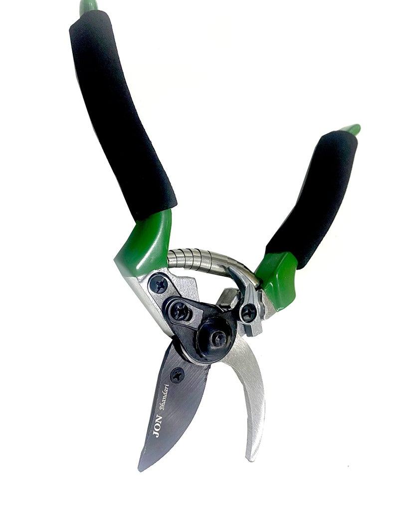 Jon Bhandari Tools Bypass Pruning Shears & Gardening Scissors for Plants – Sharp Teflon Blade, Spring Loaded, Ergonomic Grip – Garden Pruner & Cutter for Trimming Branches, Hedges, Shrubs & Flowers - Image 2