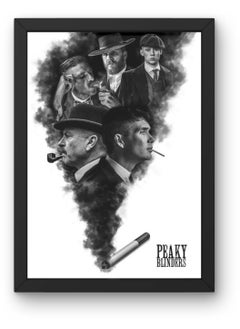 Peaky blinders Black Frame   50X 70 
