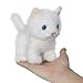 Ice King Bear Fluffy Little Cat Stuffed Animal Small Plush Toy 6 Inches White - Image 3