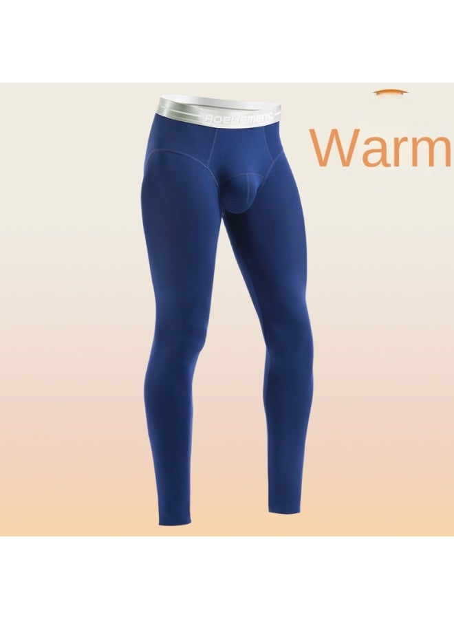 Austrian Element Men's Thin Thermal Pants Autumn Pants Men's Tight-fitting Underpants Men's Cotton Pants Men's Autumn And Winter Breathable Line Pants Leggings - Image 1