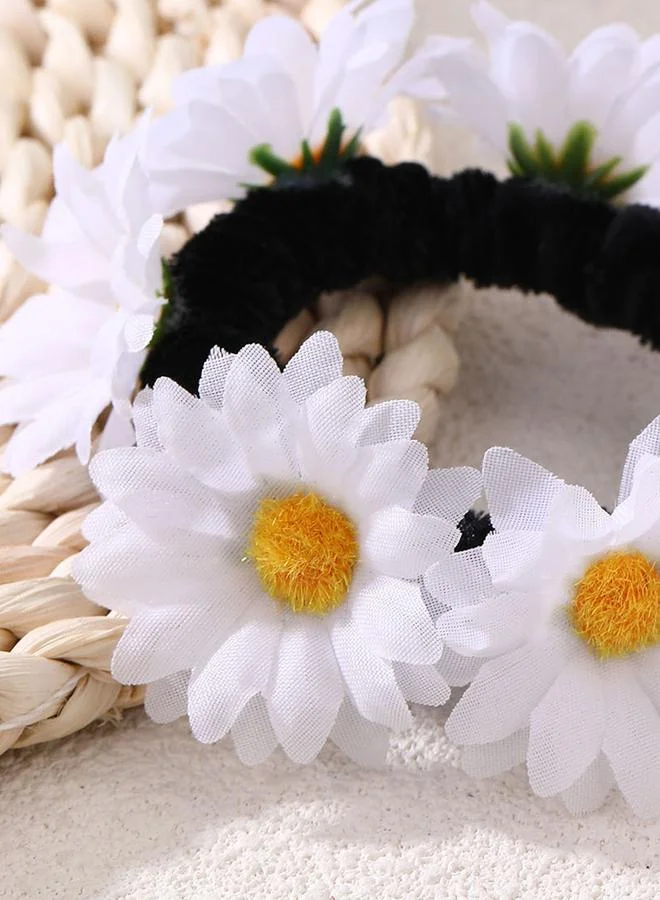 Take Two Daisy Flower Hair Tie