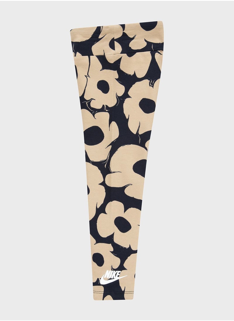 Nike - Infant Floral Leggings - Image 1