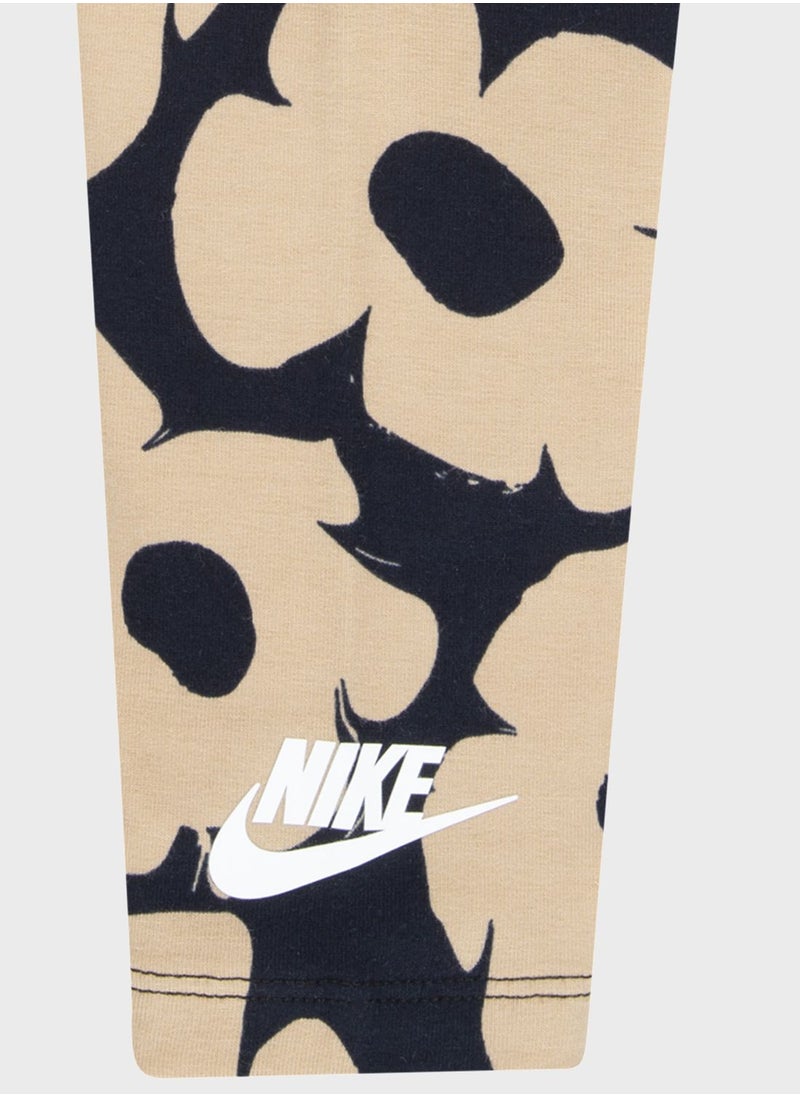 Nike - Infant Floral Leggings - Image 1
