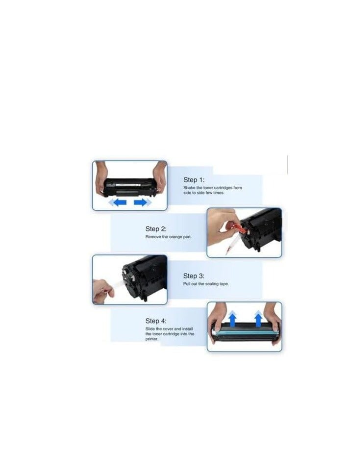 Terabyte Compatible for 203X 203A CF540X CF541X CF542X CF543X CF540A High Yield Toner Cartridge replacement for LaserJet Pro M254dw M254nw, MFP M281fdw M281fdn, MFP M280nw - Image 4