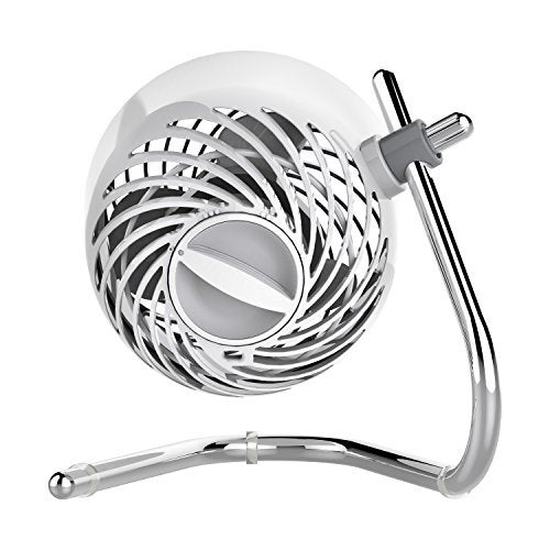 Vornado Pivot Personal Air Circulator, Portable, Desk Fan, Electric, Ice White - Image 3