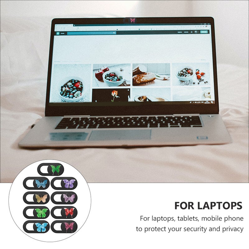 Side Camera Protection Cover ABS Material Home Office Use 9Pcs - Image 3