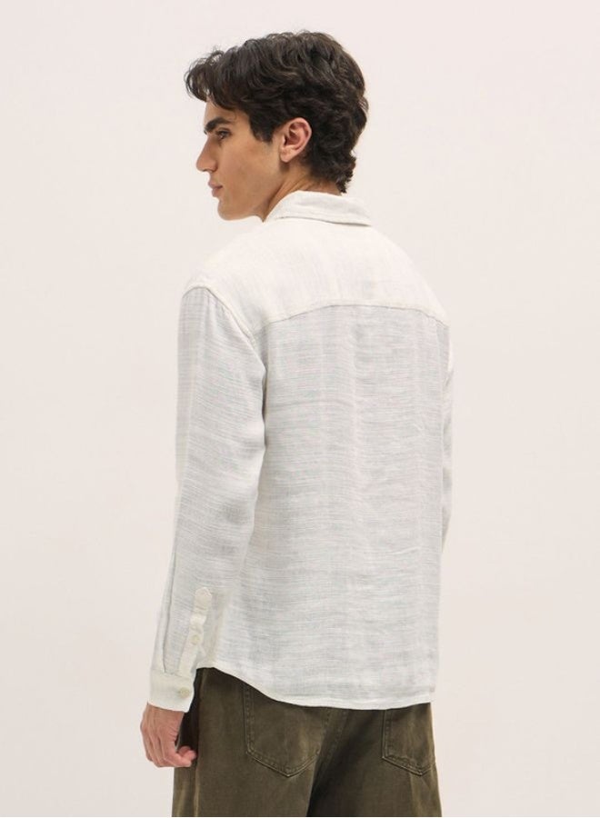 THE BEAR HOUSE Men's Shirt for Casual and Formal Wear | Classic Button-Down Style for Office, Daily Use, Travel, Events & All-Season Outfits | Versatile & Stylish Wardrobe Essential for Every Occasion - Image 3