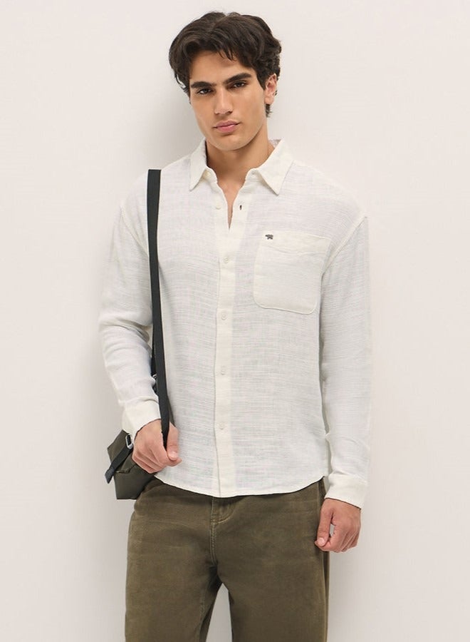 THE BEAR HOUSE Men's Shirt for Casual and Formal Wear | Classic Button-Down Style for Office, Daily Use, Travel, Events & All-Season Outfits | Versatile & Stylish Wardrobe Essential for Every Occasion - Image 1