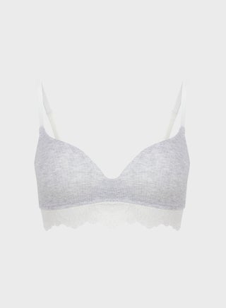 Light Padded Lace Detail Bra