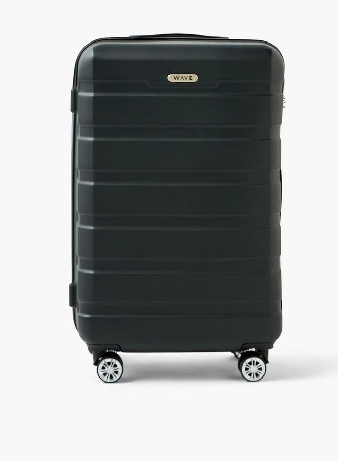 وايف Textured Hardcase Luggage Trolley With Retractable Handle - 28 Inches Check-In Bag