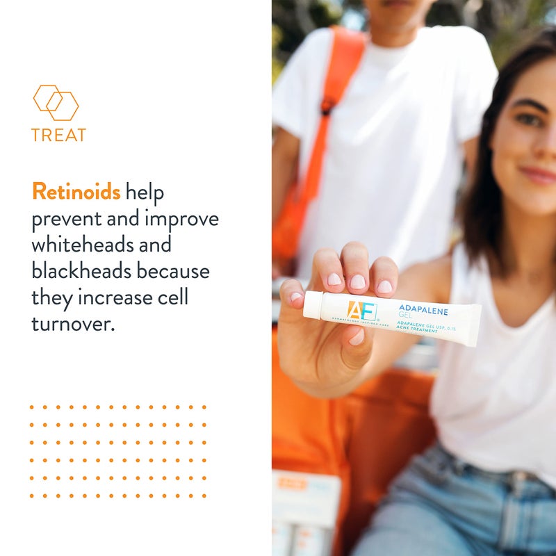 AcneFree Acne Free Adapalene Gel 0.1%, Once-Daily Topical Retinoid Acne Treatment, Dermatologist Developed, Unclogs Pores and Clears Acne, Prevents and Improve Whiteheads and Blackheads, 1.6 Ounce - Image 3