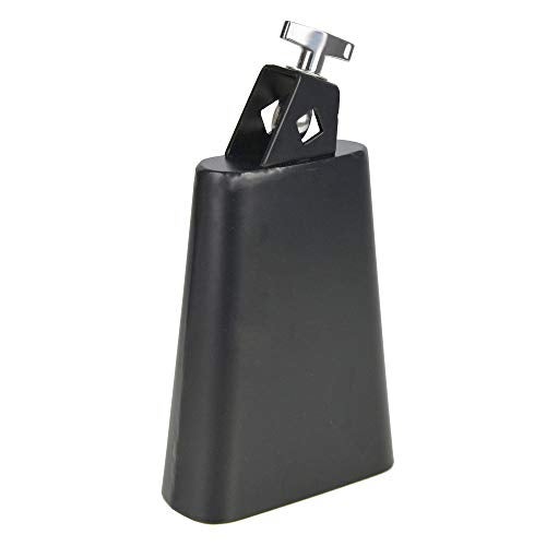 Stagg CB305BK Rock Cowbell for Drumset,Black,5.5-Inch - Image 1