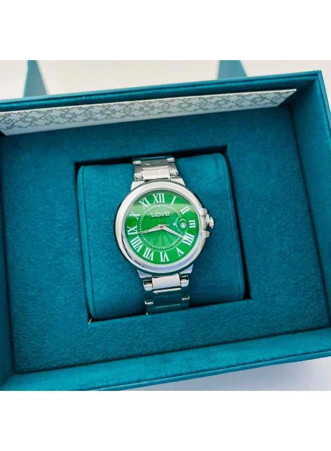 Men's stainless steel watch, elegant and beautiful design
