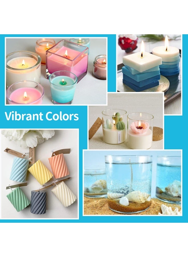 Yrym Ht Candle Dye 34 Popular Colors Candle Wax Dye For Candle Making 85 Oz Candle Color Dye For Soy Wax Safe And Natural - Image 4