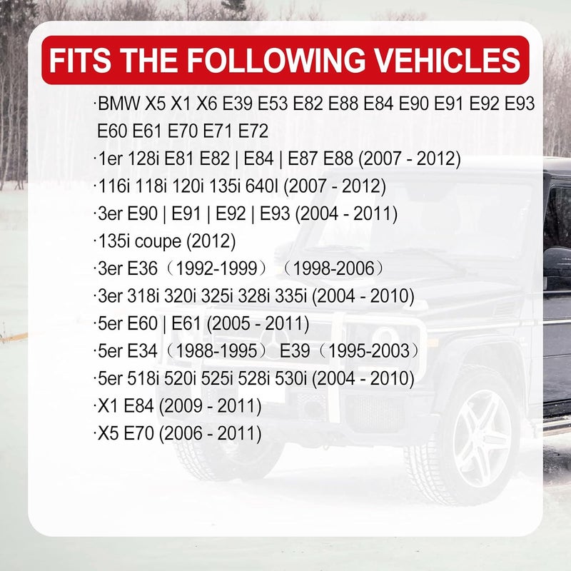 FEXON HD 1080P 30FPS Rear Reversing Backup Camera Waterproof Night Vision for BMW Models 2002-2011 - Image 5