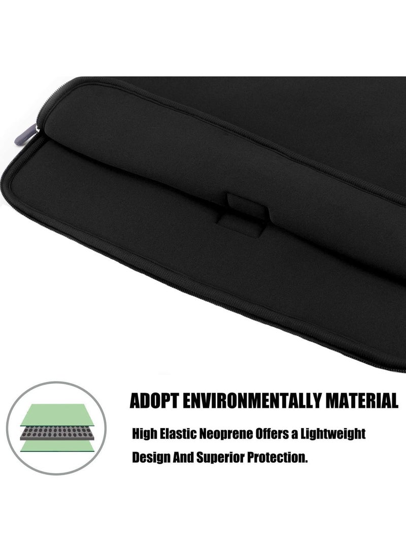 13.3 Inch Laptop Sleeve Bag - Slim, Lightweight Neoprene Case with Extra Storage Pockets for MacBook, Surface, and More - Image 3