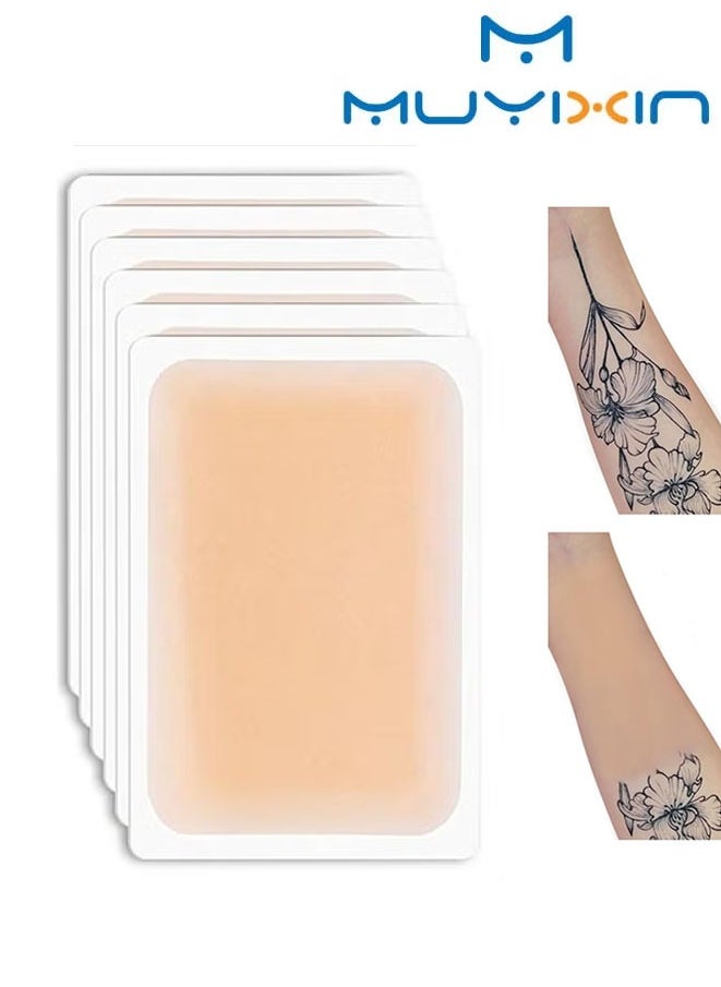 Muyixin - Tattoo Cover Up Tape, Ultra Thin Patch for Tattoo Scar and Birthmarks, Invisible Waterproof Skin Tone Concealer Sticker for Covering Up Scars Tattoos (6 Skin Primary Color) - Image 1