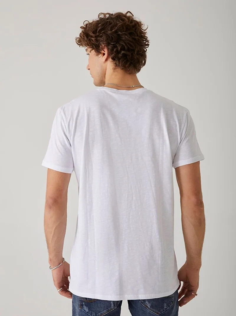 LTB Men's White T-shirt