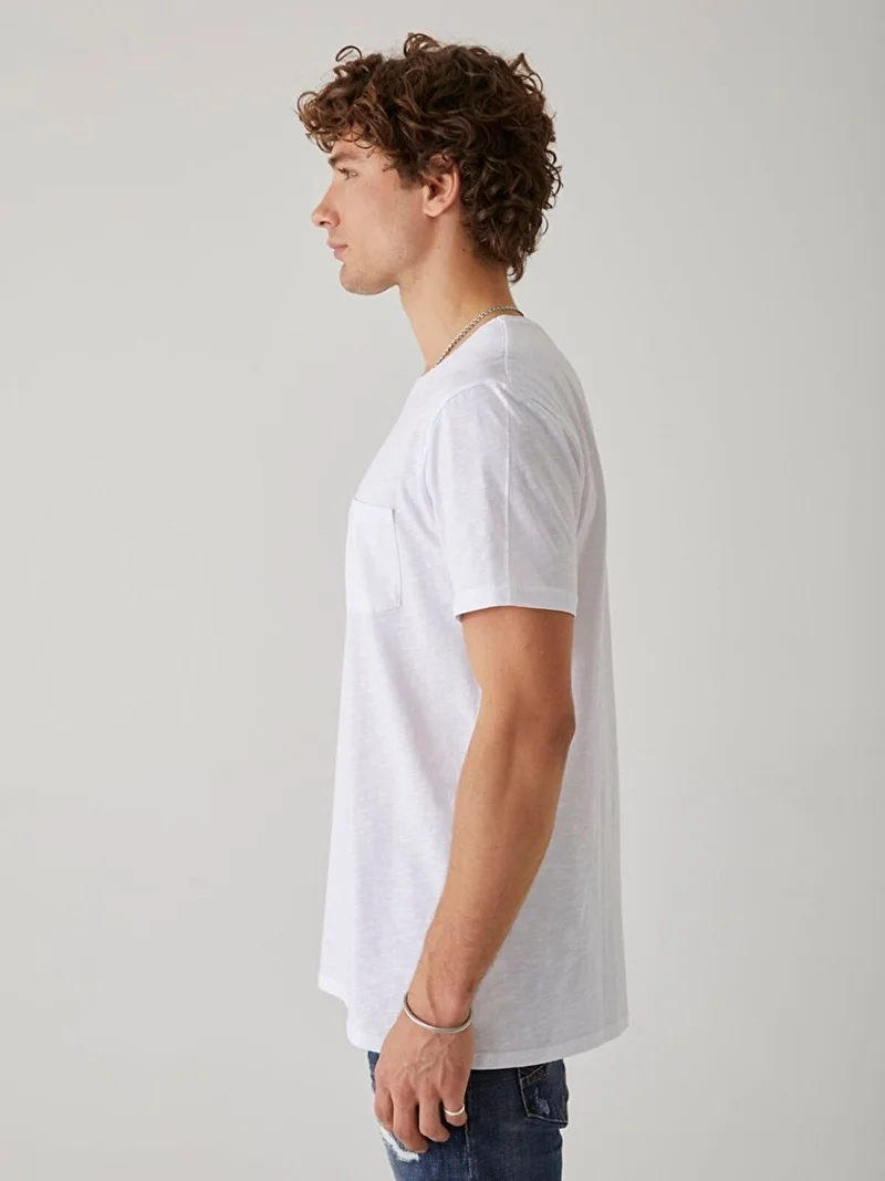 LTB Men's White T-shirt