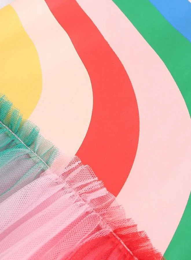 YUNIQEE Rainbow Tulle Dress