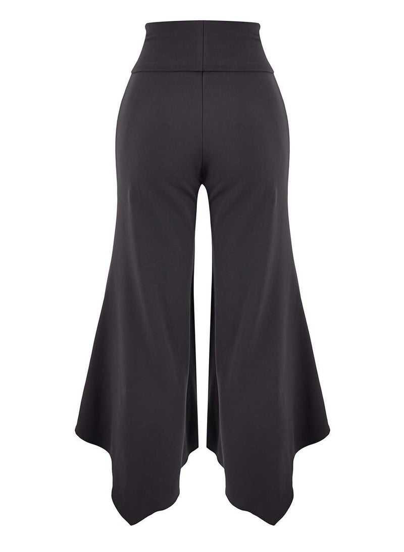 trendyol Anthracite Brushed Soft Fabric Asymmetrical Sports Yoga Pants/Sweatpants - Image 3