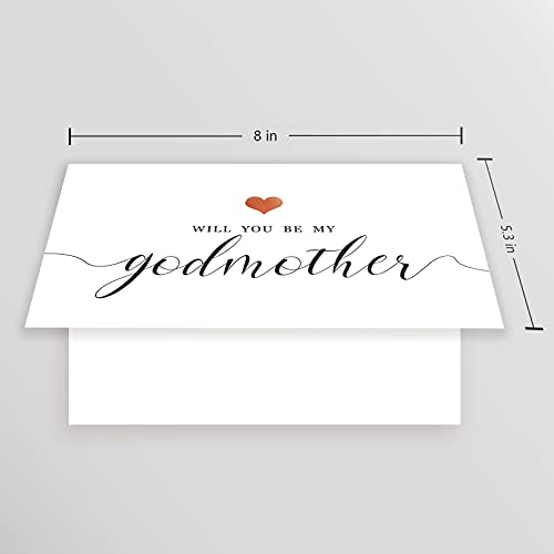 Goroar Will You Be My Godmother Card, Godmother Proposal Card, Be My Godmother Card - Image 2