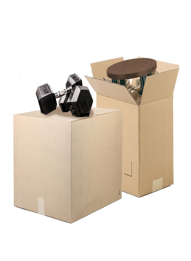 The Boxery 18 x 14 x 10 Inches Heavy Duty Grade ECT44, Brown/Kraft Corrugated Cardboard Shipping Boxes 25-Pack |Mailing, Packing, Moving & Storage for Business/Home-Recyclable - Made in the USA - Image 2