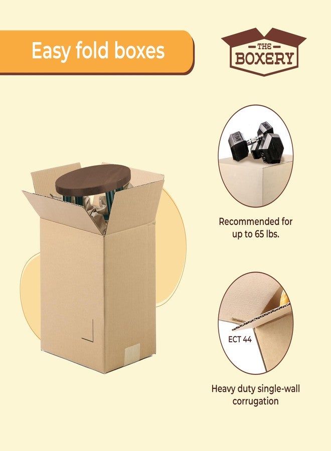 The Boxery 18 x 14 x 10 Inches Heavy Duty Grade ECT44, Brown/Kraft Corrugated Cardboard Shipping Boxes 25-Pack |Mailing, Packing, Moving & Storage for Business/Home-Recyclable - Made in the USA - Image 5