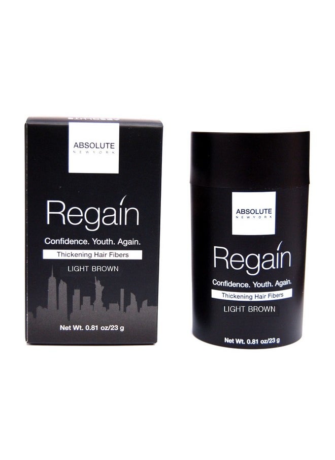 Regain Hair Fibers By Absolute 0.81Oz / 23G (Light Brown) - pzsku/Z431D4F7C0112DE871EF9Z/45/_/1696663215/1b69011d-c269-47e2-8106-ec60e1121fb3