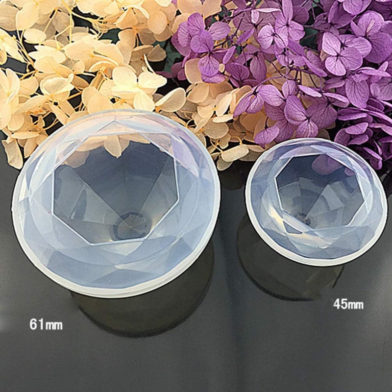 comfrt Resin Silicone Mold DIY Diamond Shaped Mold Epoxy Resin Mold for Casting Candle Soap Jewelry Making S - Image 5