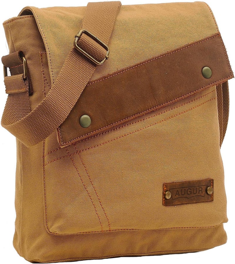 AIBAG Messenger Bag, Vintage Small Canvas Shoulder Bag Crossbody Purse - Image 2