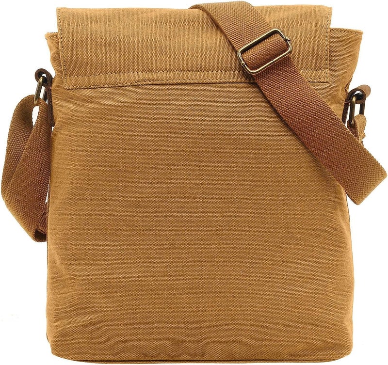 AIBAG Messenger Bag, Vintage Small Canvas Shoulder Bag Crossbody Purse - Image 3