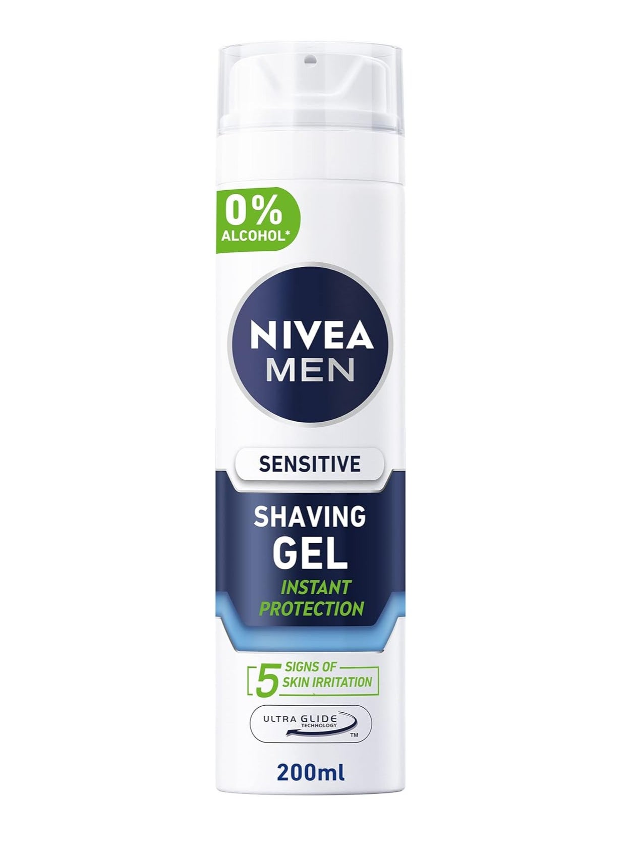 NIVEA MEN Shaving Gel, Sensitive instant protection Chamomile & Hamamelis, 200ml - https://f.nooncdn.com/p/pzsku/Z431D63C83567DAA95CCDZ/45/_/1731576249/a9722b7c-f969-4a43-9386-721b4616ecf9.jpg?width=original
