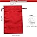 GUIFIER 30 PCS 5 x 7 Satin Gift Bags with Drawstring and Tags Silk Jewelry Bags Party Favor Bags Fabric Gift Wrap Bags for Baby Shower Bridal Shower Christmas Birthday WeddingWine Red - Image 4