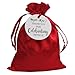 GUIFIER 30 PCS 5 x 7 Satin Gift Bags with Drawstring and Tags Silk Jewelry Bags Party Favor Bags Fabric Gift Wrap Bags for Baby Shower Bridal Shower Christmas Birthday WeddingWine Red - Image 1