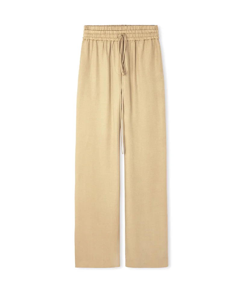 Ipekyol  Wide-Leg Trousers With Double Waistband for Women | Best Price UAE
