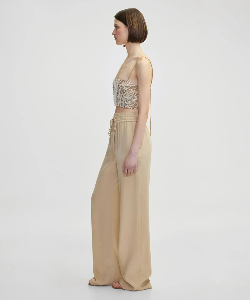 Ipekyol Wide-Leg Trousers With Double Waistband