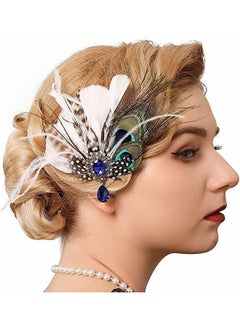 Enbree 1920S Feather Headpiece Gatsby Flapper Headpieces Peacock Feather Hair Clip Feather Headband Rhinestone Cocktail Head Accessories For Women - pzsku/Z431D6D1234842E5484EEZ/45/_/1696070921/7a13bd3e-22db-4b82-be18-e535926f08dd