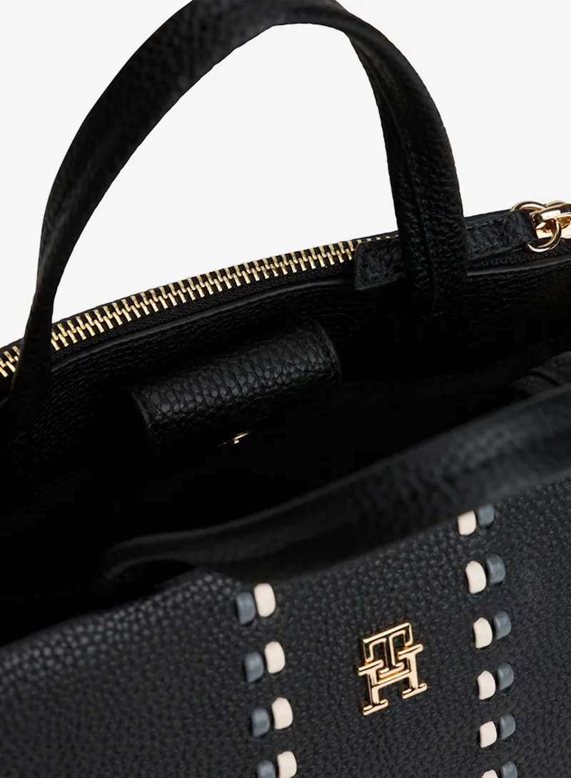 TOMMY HILFIGER  Timeless Essential Mini Satchel for Women | Best Price UAE