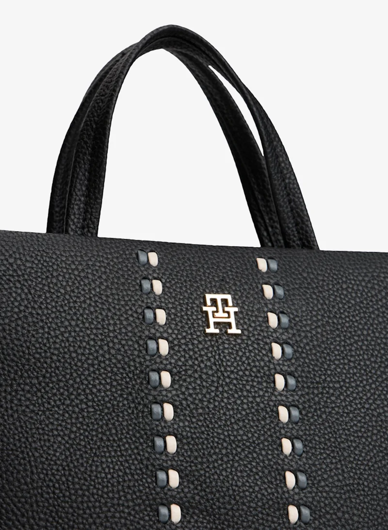 TOMMY HILFIGER  Timeless Essential Mini Satchel for Women | Best Price UAE