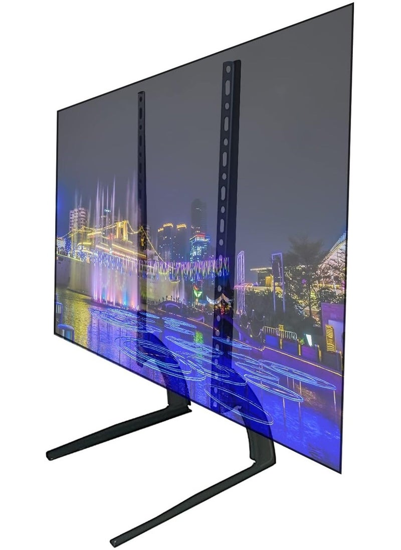 Universal TV Stand, Tabletop TV Stand Mount, 3 Settings Height Adjustable TV Base, TV Base Stand for Most 32 to 75 inch TVs, Max VESA 800 x 500mm(Style 9) - Image 1