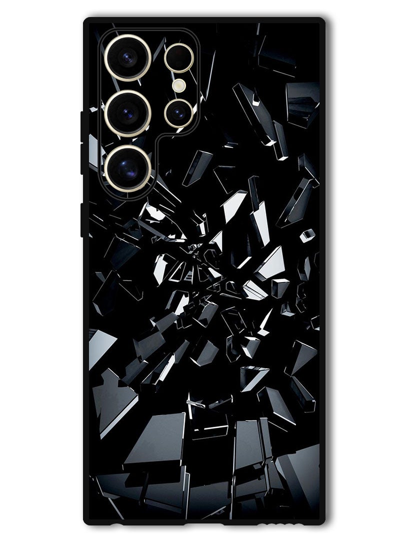 Theodor Protective Case Anti Scratch Shock Proof Bumper Cover For Samsung Galaxy S24 Ultra Black 1 - Image 1