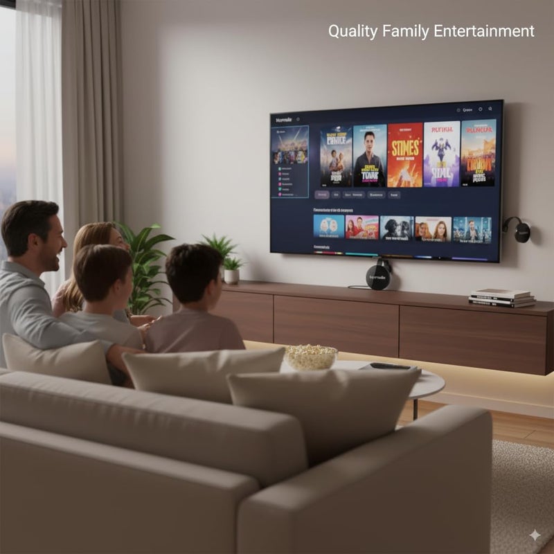 Normelle TV Box Smart 5G Version Android 11.0 Media Player – 2GB RAM 16GB Storage, Quad-Core 64-bit CPU, 4K UHD Output, Dual-Band WiFi 2.4G/5G, Bluetooth 5.0, HDMI Streaming Device with USB & Ethernet - Image 3