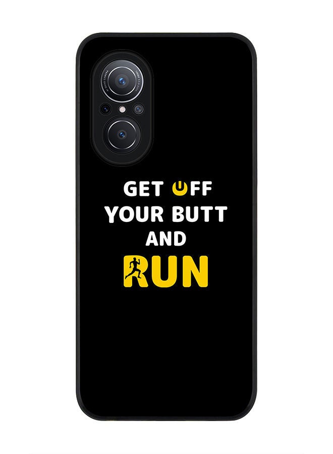 Rugged Black edge case for Huawei Nova 9 SE  Slim fit Soft Case Flexible Rubber Edges Anti Drop TPU Gel Thin Cover - Get off