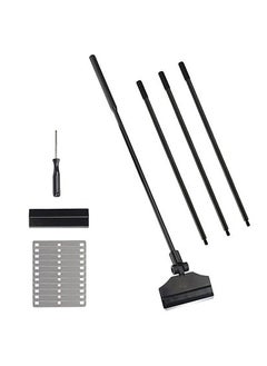 3 in 1 Multi-Function Aquarium Fish Tank Cleaning Tool Aquarium Cleaning Set Fish Tank Brush+Algae Scraper+Fish Net 110CM